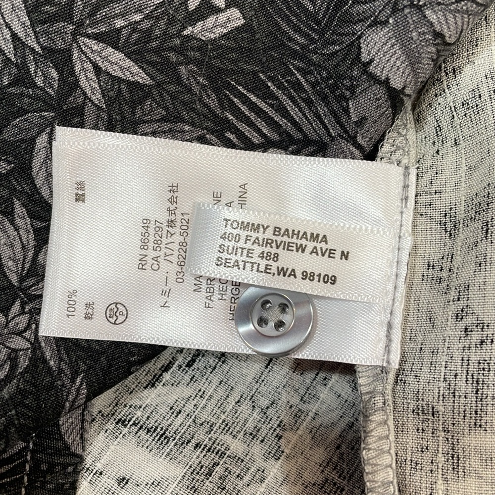 Baltimore Ravens Custom Tommy Bahama Shirt NWT XLT Hawaiian Button Down NEW - Picture 11 of 13